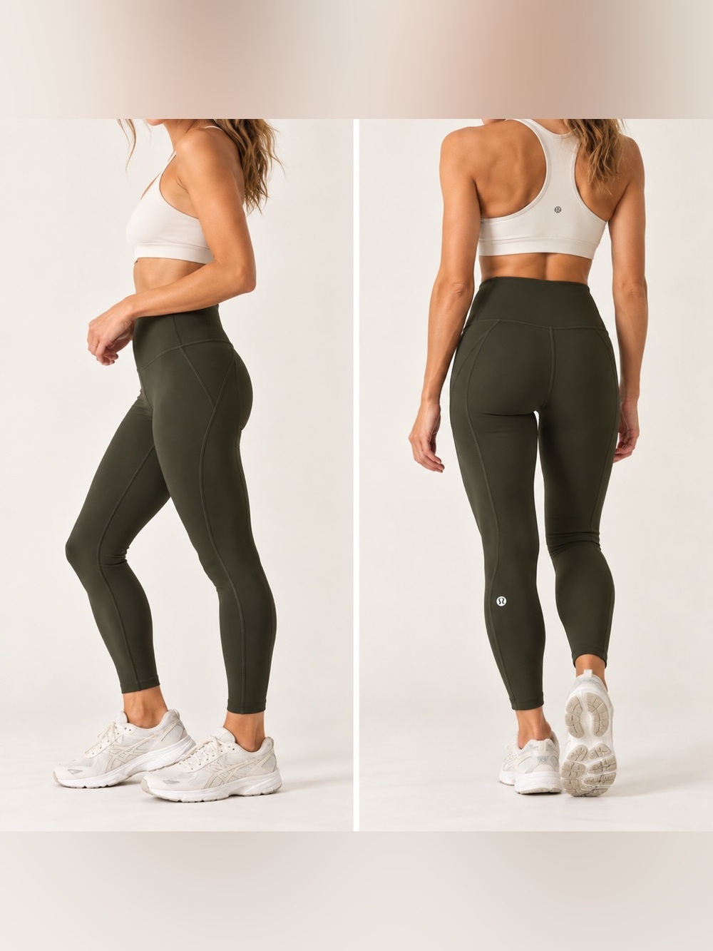 Lululemon Base Pace High-Rise Tight 25” Rainforest Green Size 2 Nulux